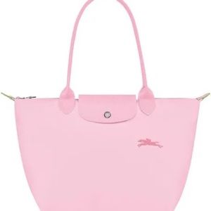 Longchamp Le Pliage Small/Medium Pink Eco Tote